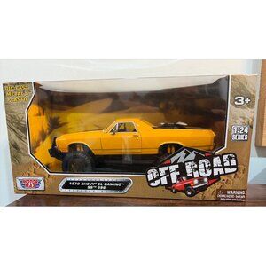 NIB 1970 Chevy El Camino SS 396 Die-Cast 1:24 Scale Model Truck Off-Road Style
